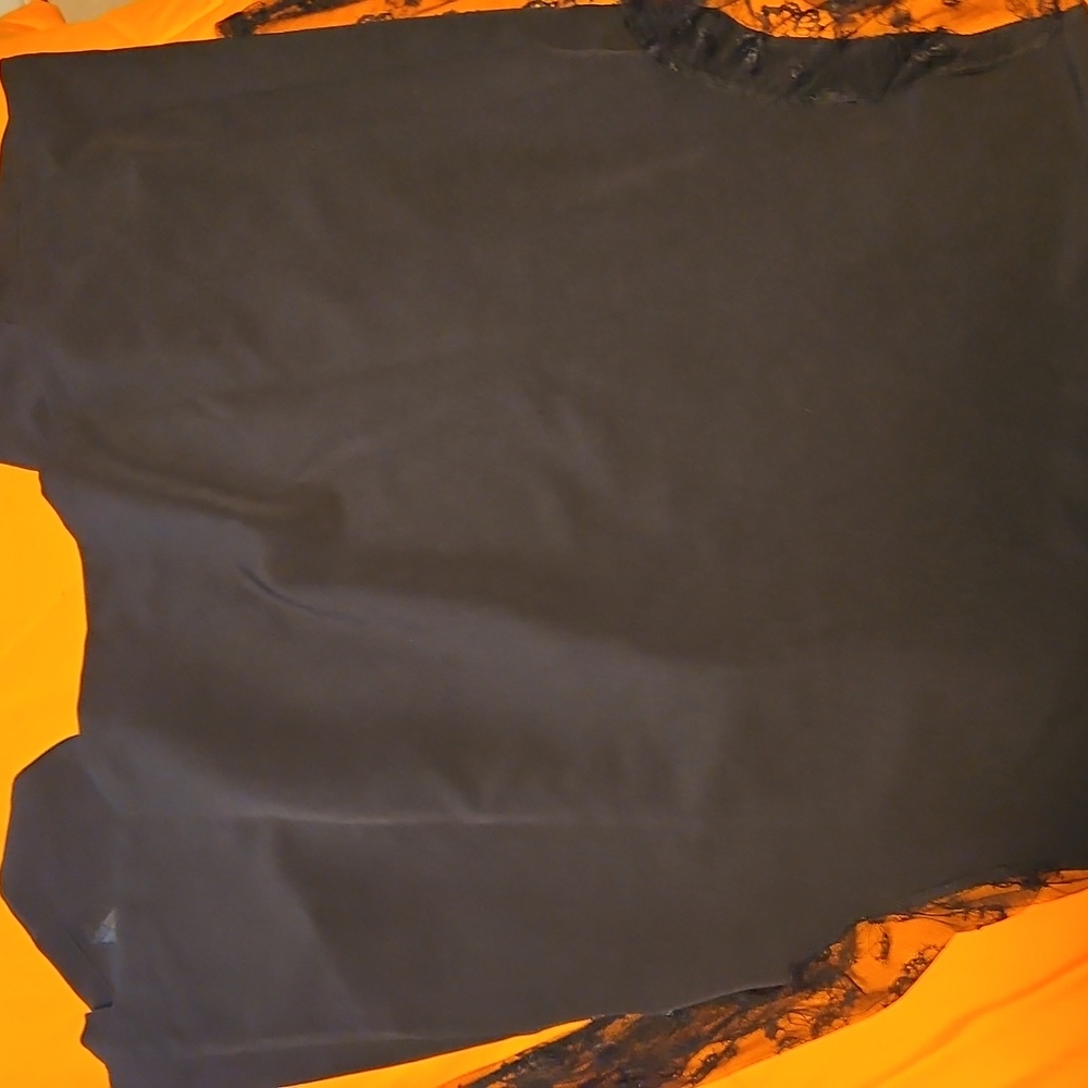 Elegant Black Lace Sleeve Women's Jacket - Picture 2 of 3